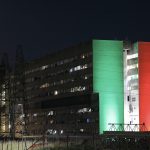 Ater illumina con il tricolore Roma